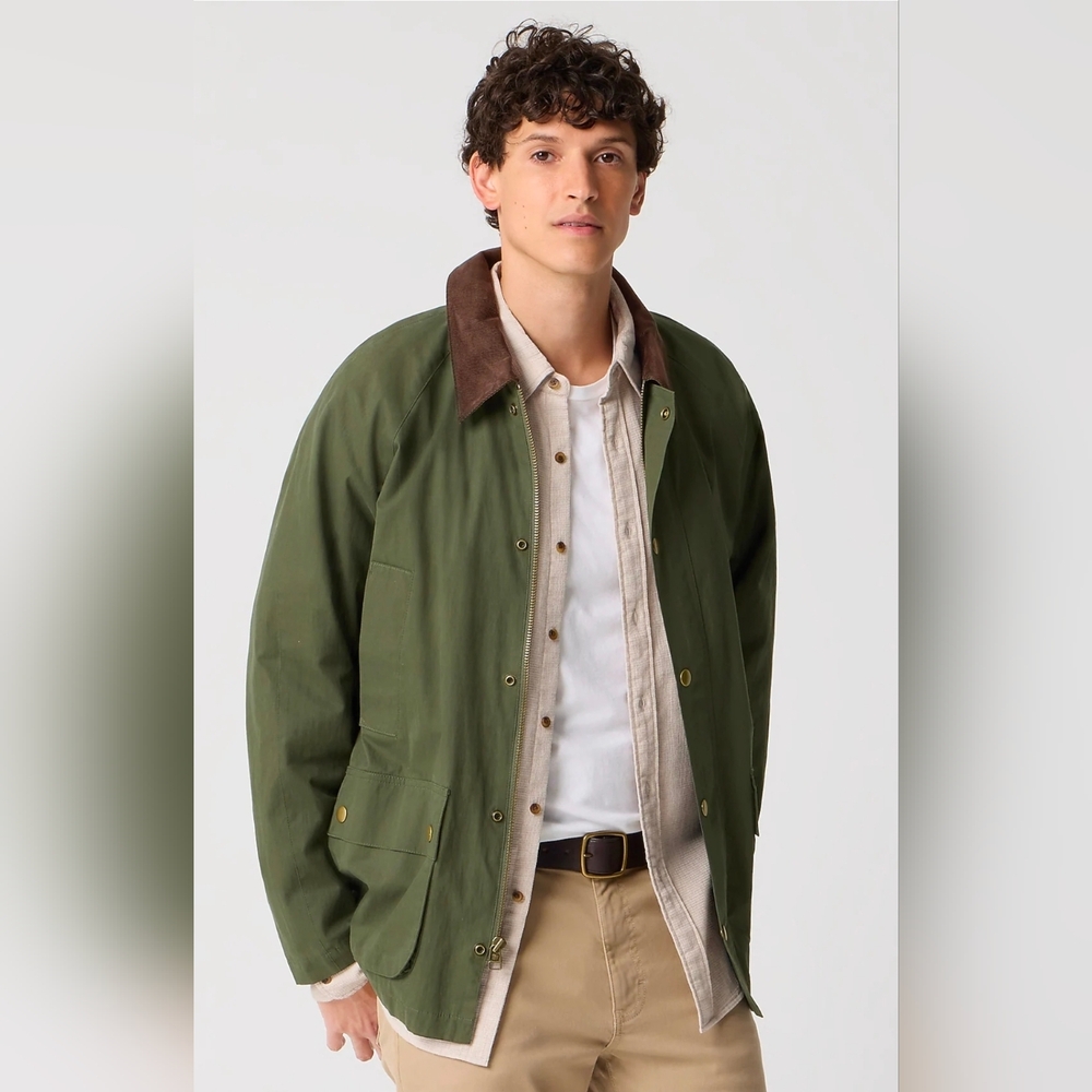 J. Crew Factory Men's Cotton-blend field jacket